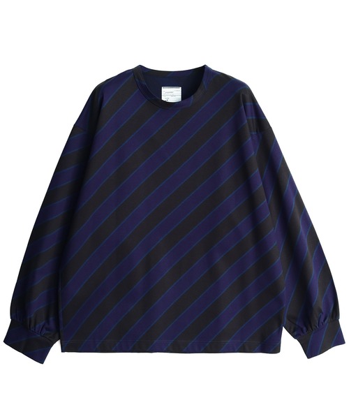 SHAREEF（シャリーフ） tシャツ BIAS LINE JQ L/S PULL OVER メンズ