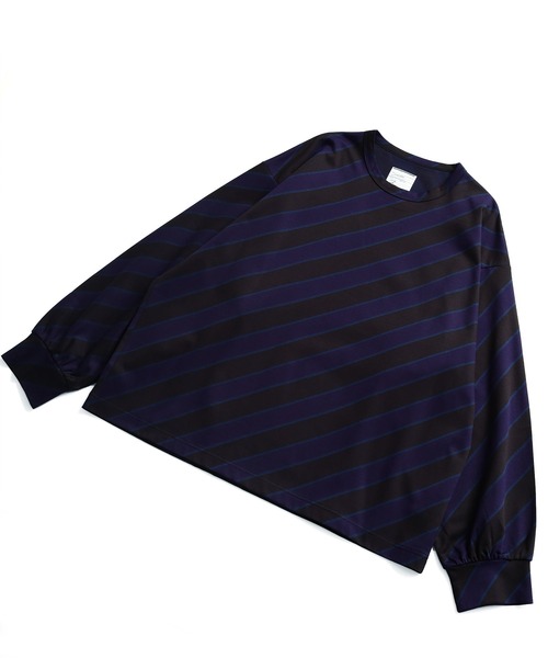 SHAREEF（シャリーフ） tシャツ BIAS LINE JQ L/S PULL OVER メンズ