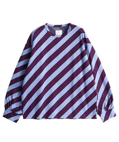 SHAREEF（シャリーフ） tシャツ BIAS LINE JQ L/S PULL OVER メンズ