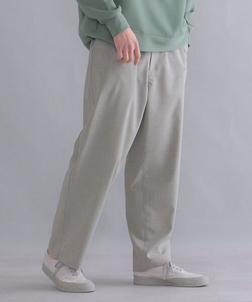 SHIPS:〈ウォッシャブル〉T/R トロピカル リラックス イージーパンツ新品 パンツ スラックス SHIPS:〈ウォッシャブル〉T/R トロピカル