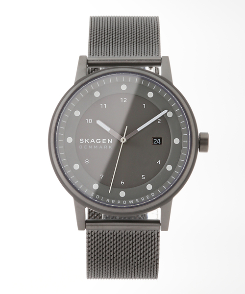 【値下げ中】SKAGEN　腕時計　ブラック SKAGEN（スカーゲン） 腕時計 腕時計 メンズ アナログ レザー SKW6902