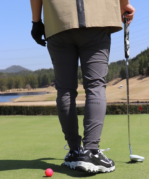 チノパン (RM)「LUXE/R GOLF」防水 ファスナー デザイン イージー