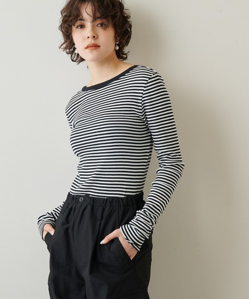 tシャツ Vバックシャンテレコカットソー レディース Whim Gazette tシャツ Vバックシャンテレコカットソー