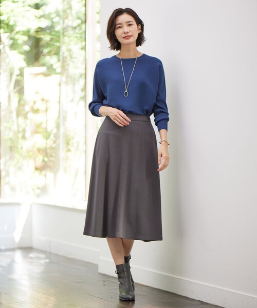 ニット セーター 「洗える」VIS/PE RIB ドルマンスリーブ ニット レディース 洗える】VIS/PE RIB ドルマンスリーブ ニット / J.PRESS LADIES