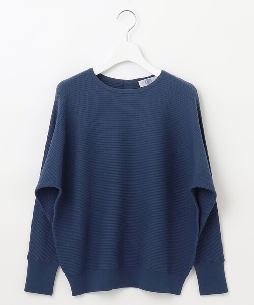 ニット セーター 「洗える」VIS/PE RIB ドルマンスリーブ ニット レディース ニット セーター 「洗える」VIS/PE RIB ドルマンスリーブ
