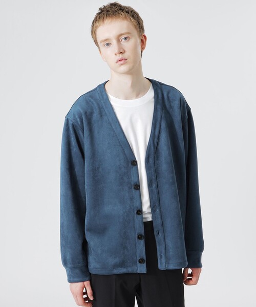 LOVELESS（ラブレス） カーディガン スエードライク カーディガン