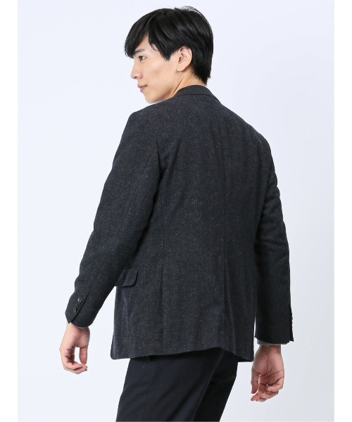 【関税込】DVF ★美シルエット★ウール混 ジャケット ブラック m.f.editorial ジャケット テーラードジャケット 「ストレッチ