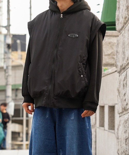 ma1 ma-1 「unisex」2way パディング MA-1 / 2-way Padded メンズ