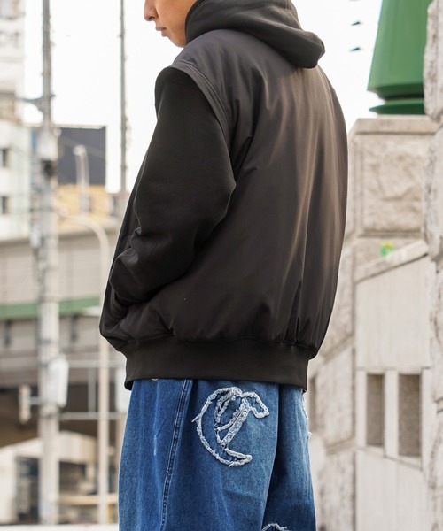 ma1 ma-1 「unisex」2way パディング MA-1 / 2-way Padded メンズ