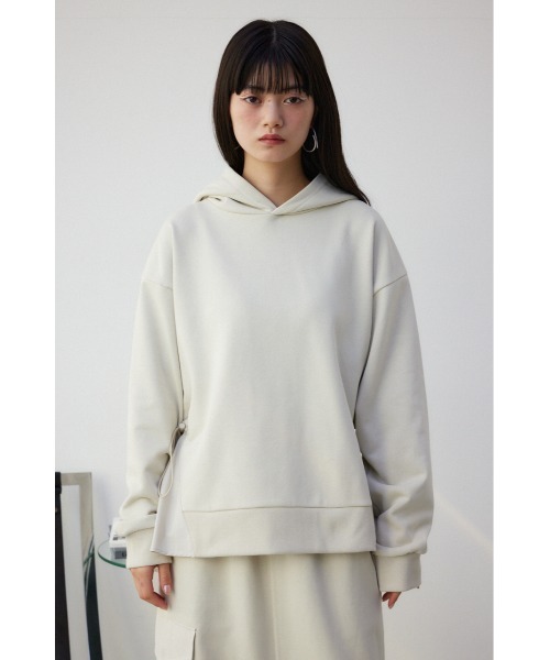 UNIVERSALOVERALL moussy ジップパーカー AZUL BY MOUSSY | サムホールジップパーカー (スウェット