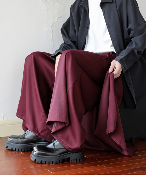 NEOS（KOKUYO） パンツ 「neos」ルーズシルエット レイヤード