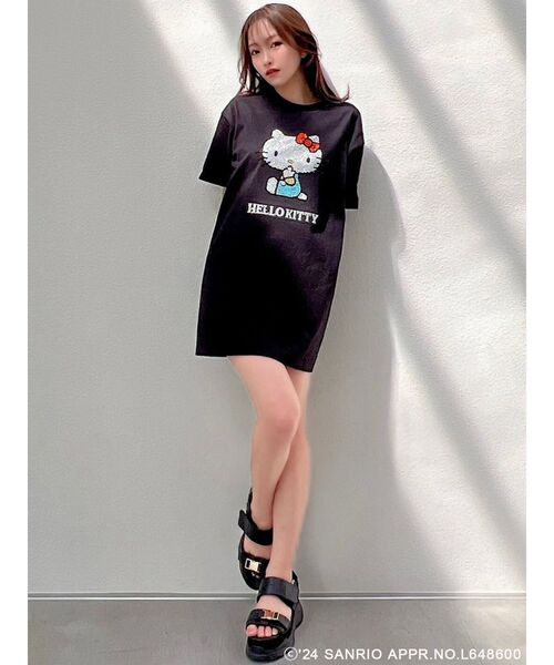 RESEXXY tシャツ 「ハローキティコラボ」ストーンTシャツ