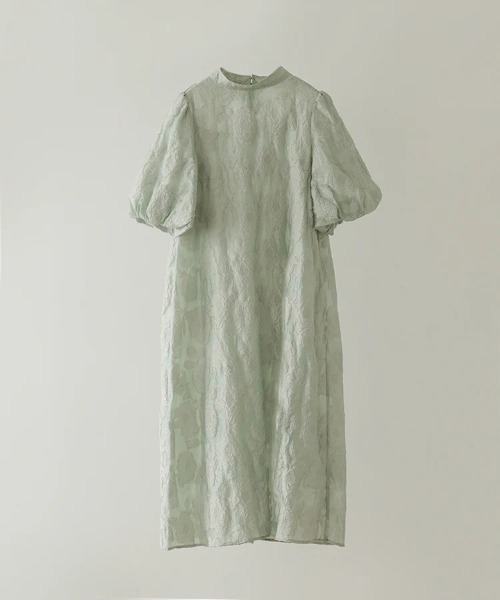 haremode（ハレモード） ドレス ボリュームスリーブフレアドレス