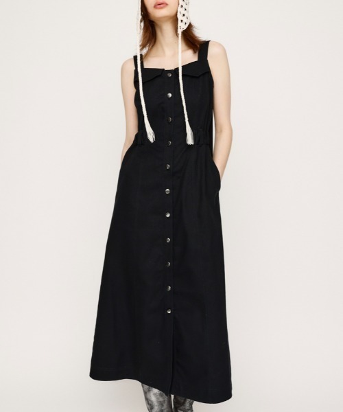 SLY（スライ） ジャンパースカート GATHER CORSET JUMPER SK ギャザー