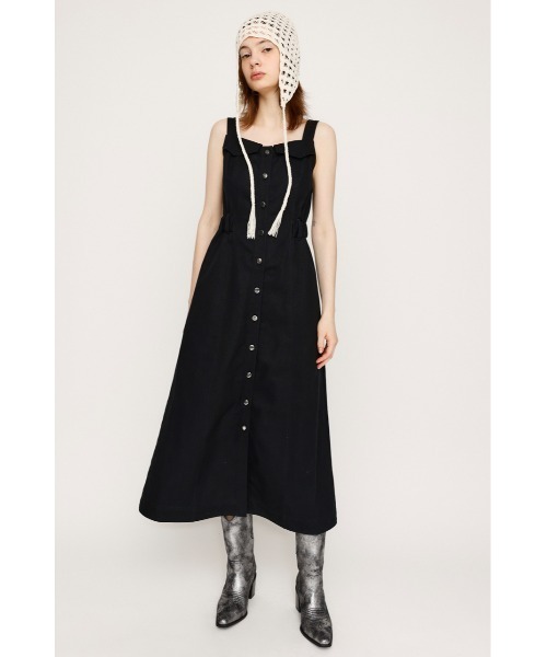 SLY（スライ） ジャンパースカート GATHER CORSET JUMPER SK ギャザー