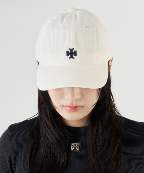 TORY BURCH（トリーバーチ） キャップ 帽子 ロゴ キャップ レディース