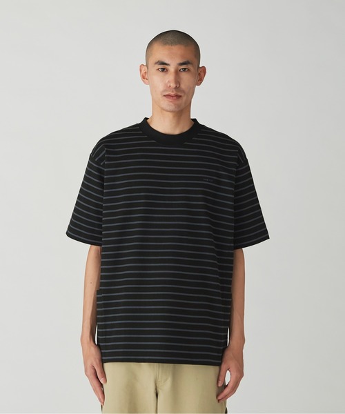 SNOWPEAK■Cotton T-shirt ■送料込 snow peak tシャツ Heavy Cotton Border T-Shirt メンズ