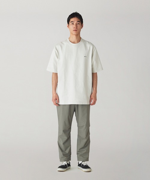 snow peak tシャツ Heavy Cotton Border T-Shirt メンズ