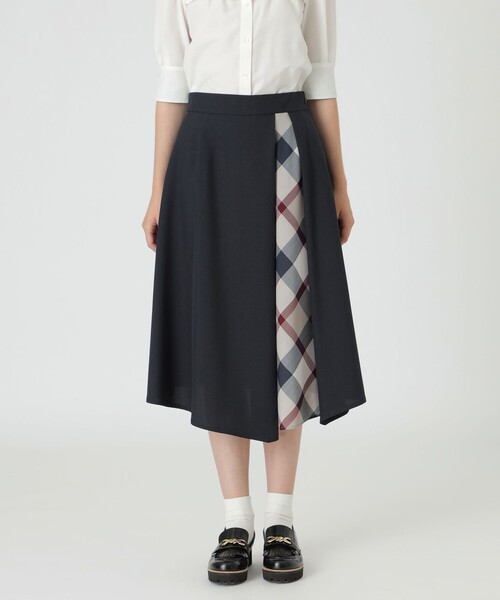 新作 フレアスカート ブルーレーベルクレストブリッジ BLUE LABEL