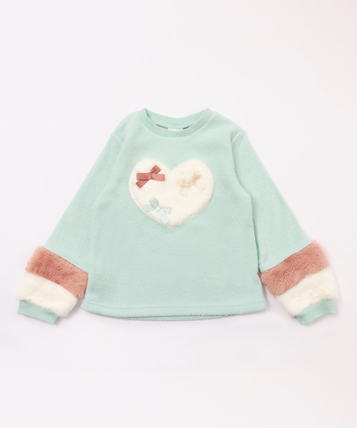 SKAPE（エスケープ） トレーナー ハートアップリケトレーナー キッズ