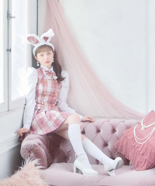 sugar nine コスプレ チェック制服バニー「コスプレ6点セット