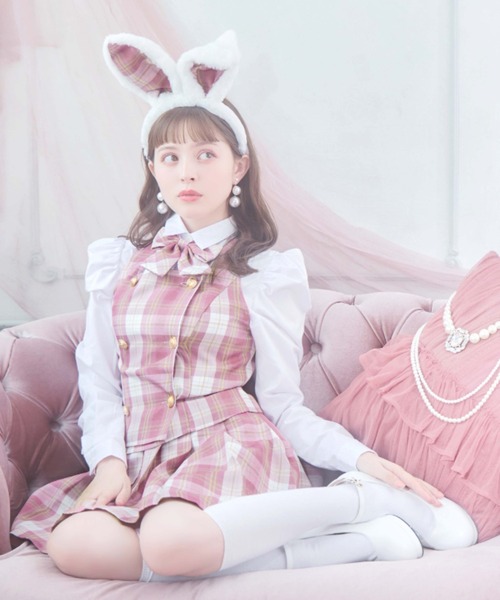 sugar nine コスプレ チェック制服バニー「コスプレ6点セット