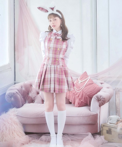 sugar nine コスプレ チェック制服バニー「コスプレ6点セット