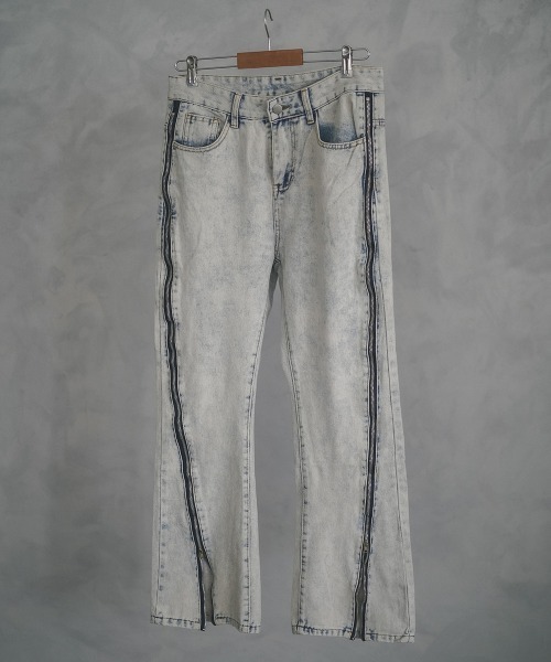 00s Semanticdesign 襤褸 ダメージ ウォッシュ フレアデニム Archive 00's Semantic Design Armor Denim