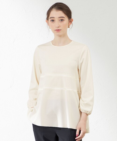 tシャツ アクアツイストポンチプルオーバーカットソー レディース