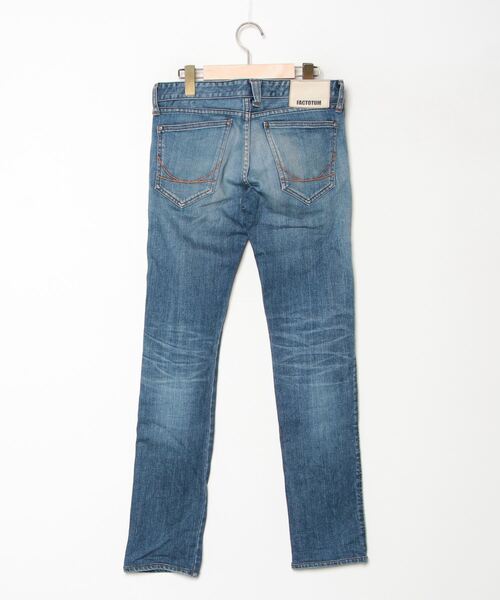 FACTOTUM」 スキニーデニムパンツ 29inch ネイビー メンズ : 87140136 