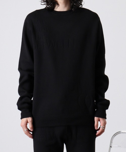 MMMM セーター ニット ジャガードロゴセットアップ メンズ レディース