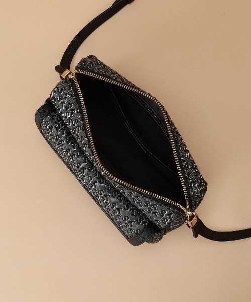 Samantha Thavasa ST Jacquard ボストン　ショルダー ST Jacquard シルエット ボストンバッグ(FREE ブラック