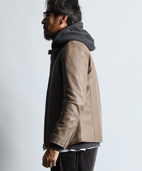 最終値下げ❗️JOURNAL STANDARD シープスキンシングルライダース JOURNAL STANDARD シープスキン レザージャケット - メルカリ