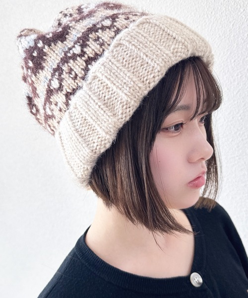 NOLITA LABORATORY ニット帽 ニットキャップ 「 NOLITA / ノリータ
