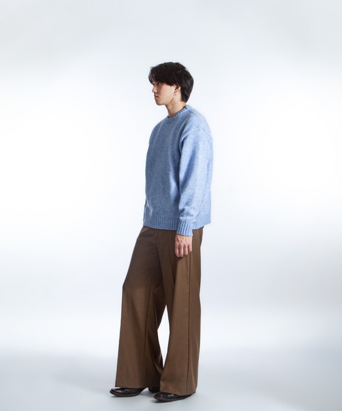 【関税込み】COMMAS オフホワイト リラックス ニットフーディ off white オフホワイト ニットパーカー メンズ