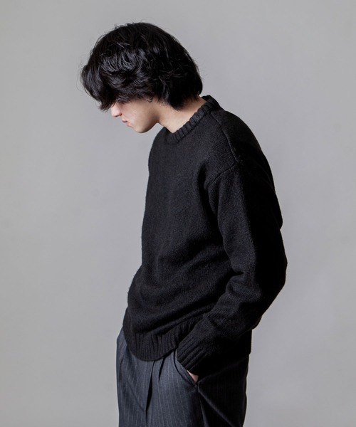 ZIP FIVE -White Line- セーター ニット 「White Line
