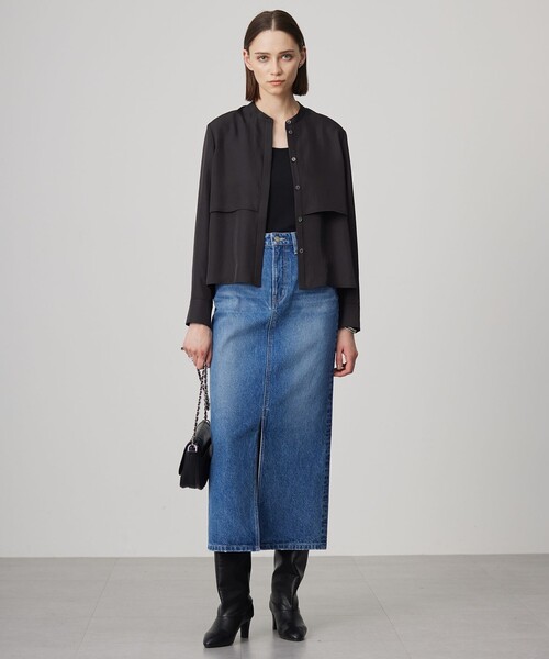 ICB（アイシービー） デニムスカート ウォーターリサイクルデニム