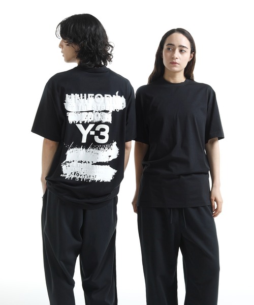 【Y-3】 U GFX SS Tシャツ（送料込み） U GFX SS TEE Y-3│Y-3 ワイスリー