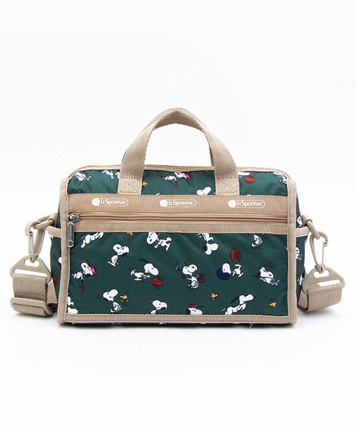 未使用 LeSportsac レスポートサック スヌーピー ワンショルダー 未使用 レスポートサック スヌーピー ショルダーバッグ グレー