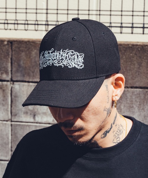 Subciety キャップ 帽子 Embroidery variety cap メンズ