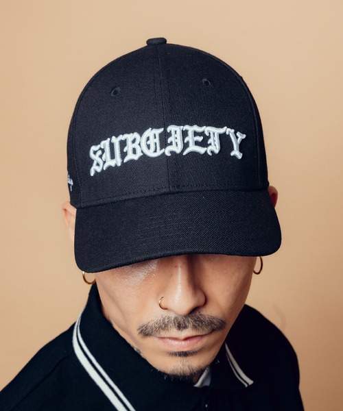 【匿名配送】キャップ#0002011 Subciety（サブサエティ） キャップ 帽子 メンズ Embroidery variety