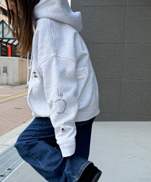 パーカー 1975 TOKYO　SEA SITパーカー 裏起毛 レディース メンズ CANAL JEAN パーカー 1975 TOKYO SEA SITパーカー 裏起毛