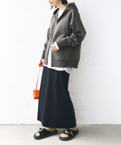 SHIPS（シップス） パーカー 「洗濯機可能」ダンボール フーディー