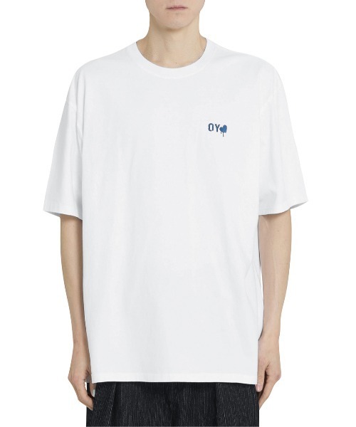 OY tシャツ 「OY/オーワイ」 EMBROIDERED HEART TEE/エンブ