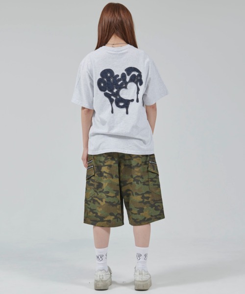 ★OY★EMBROIDERED HEART TEE - WHITE★正規品/直送料込 OY/オーワイ』 EMBROIDERED HEART TEE/エンブロイダーハート半袖