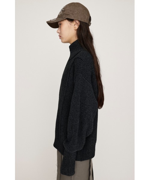 SLY ブルゾン アウター OVER MOLE ZIP UP OUTER WEAR オーバー