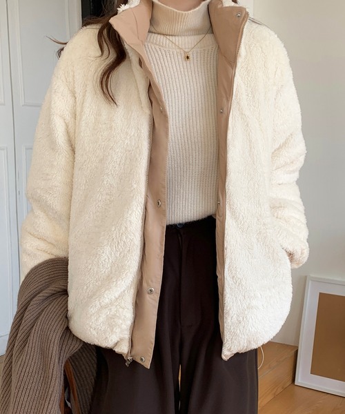 「Doula Doula」 ブルゾン M ライトベージュ レディース_画像9