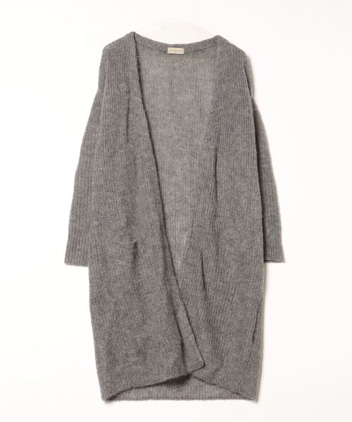 タグ付き新品　Deuxieme Classe グレー カーディガン Deuxieme Classe ドゥーズィエムクラス グレーカーディガン