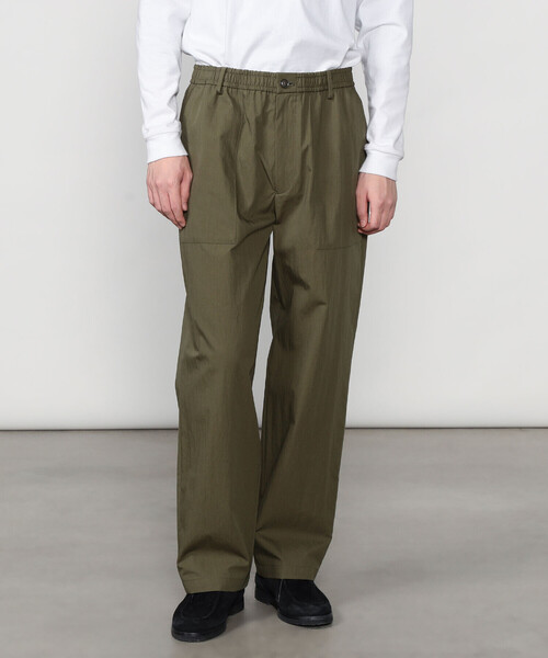 Bshop MORRIS & SONS ダークグレー スラックス MORRIS&SONSのイージースラックスは上品でスマートなオススメ