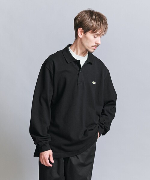 ラコステ　長袖　ウール　ポロシャツ　ブラック　メンズ　XL 楽天市場】ラコステ 長袖ポロシャツ LACOSTE ロングスリーブ